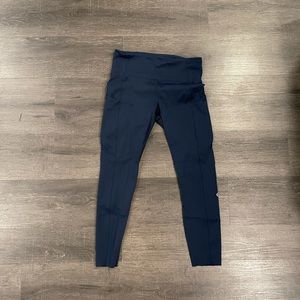 Lulu lemon fast and free tight NAVY